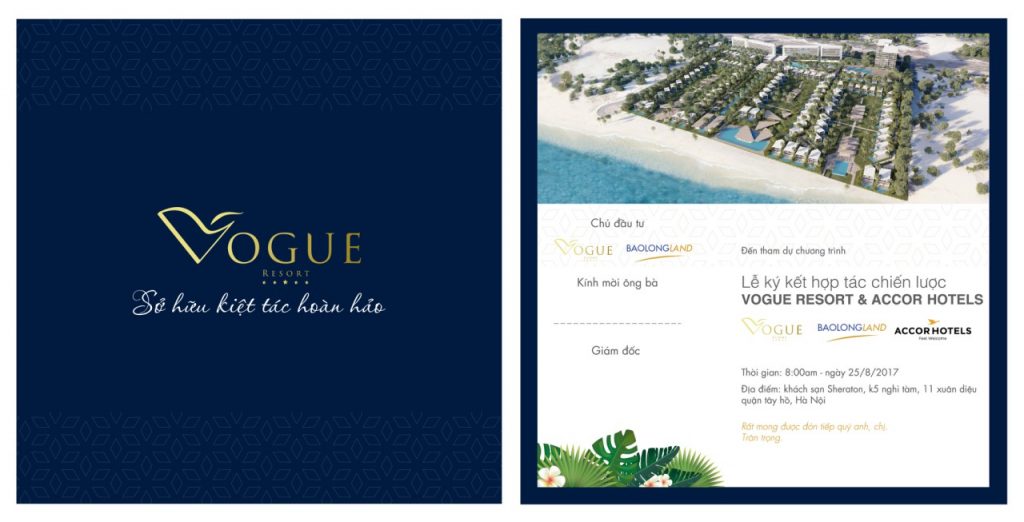Lễ ký kết hợp tác giữa Accor Hotels và Vogue Resort